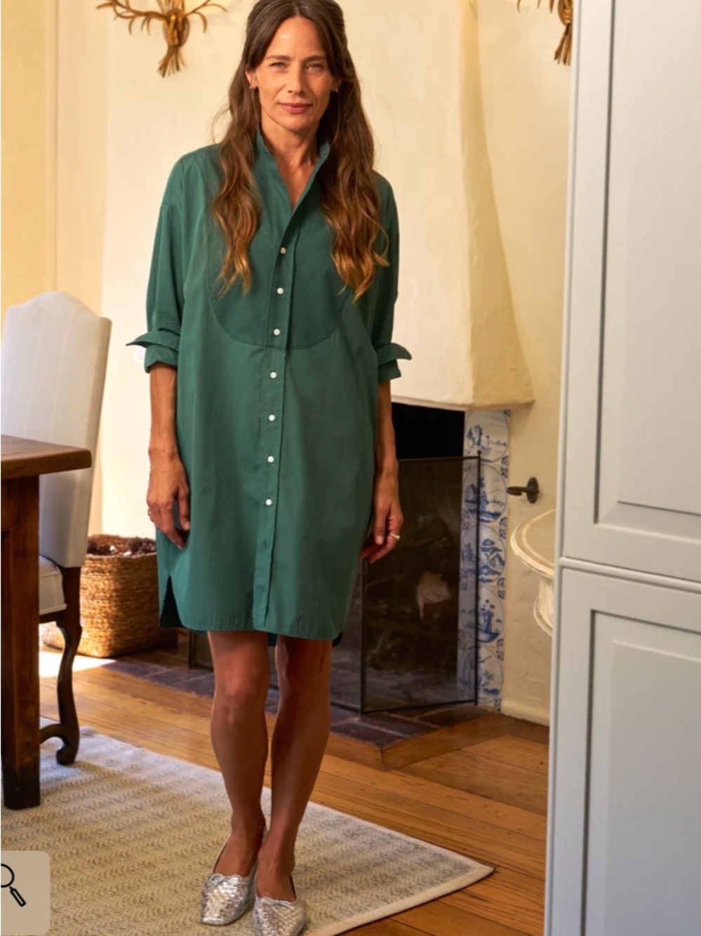 Frank and Eileen shirt dress SZ small